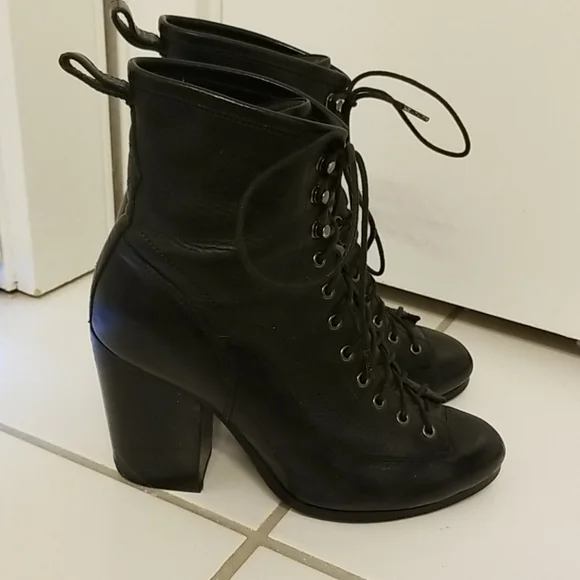 Rag & bone combat booties 38 - Picture 3 of 8